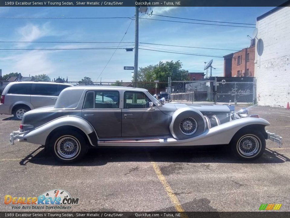 Silver Metallic 1989 Excalibur Series V Touring Sedan Photo #1