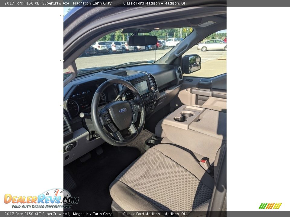 2017 Ford F150 XLT SuperCrew 4x4 Magnetic / Earth Gray Photo #6