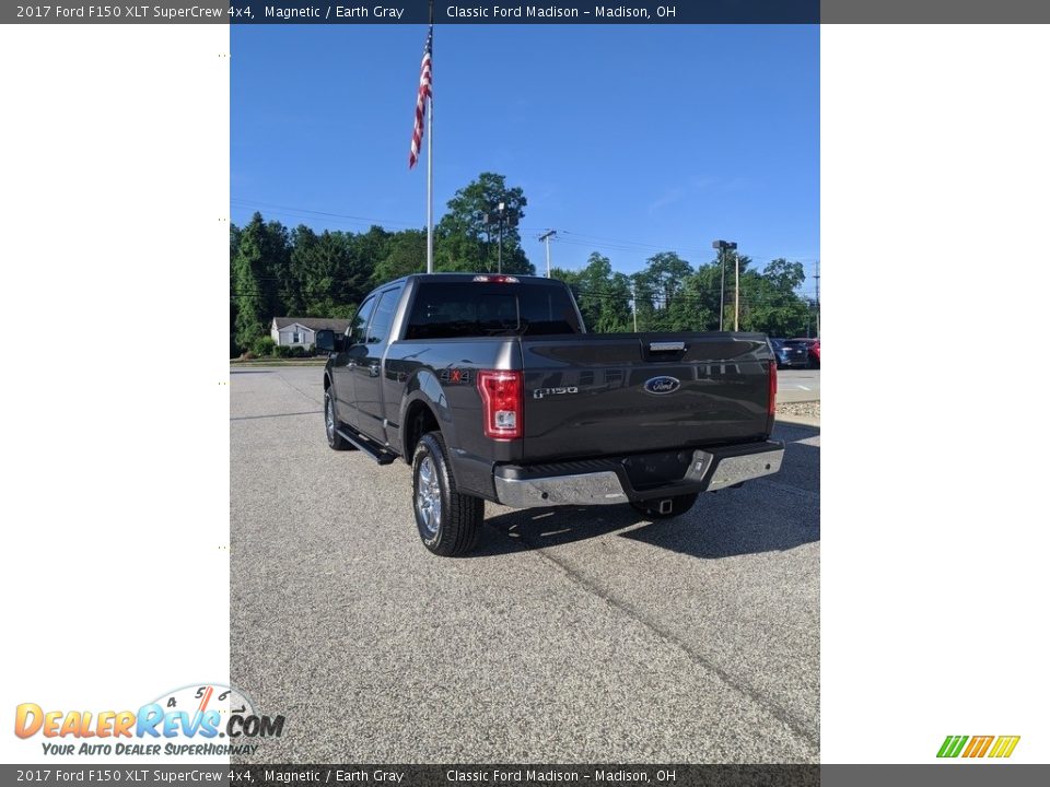 2017 Ford F150 XLT SuperCrew 4x4 Magnetic / Earth Gray Photo #9