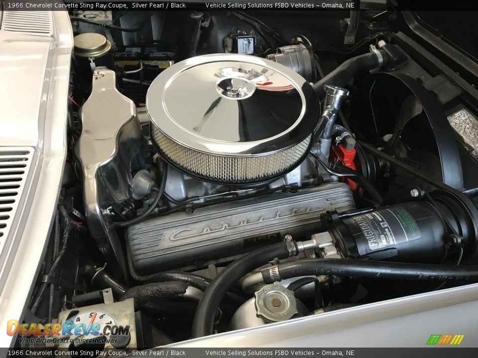 1966 Chevrolet Corvette Sting Ray Coupe 327 cid V8 Engine Photo #4