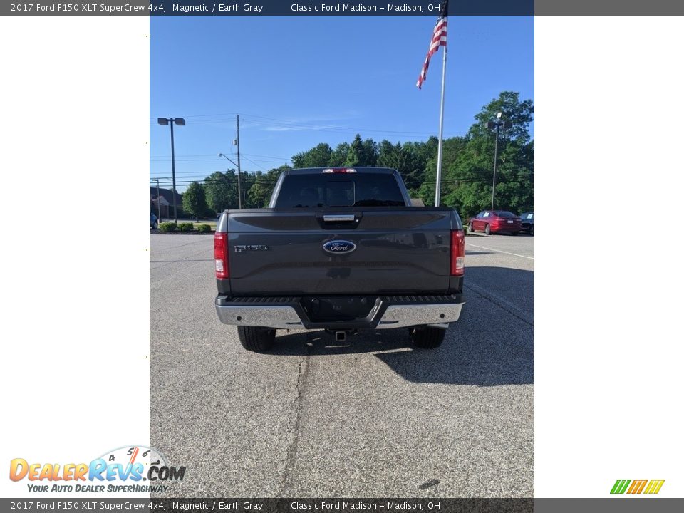 2017 Ford F150 XLT SuperCrew 4x4 Magnetic / Earth Gray Photo #10