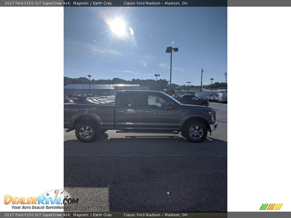 2017 Ford F150 XLT SuperCrew 4x4 Magnetic / Earth Gray Photo #12