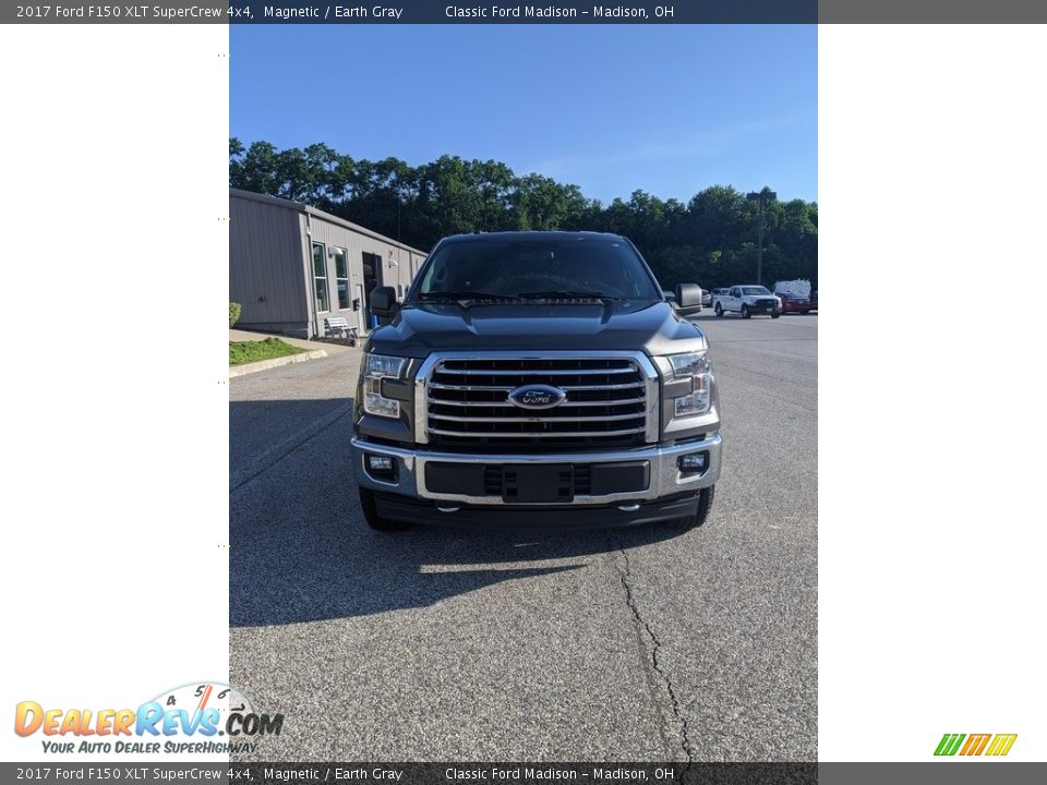 2017 Ford F150 XLT SuperCrew 4x4 Magnetic / Earth Gray Photo #14