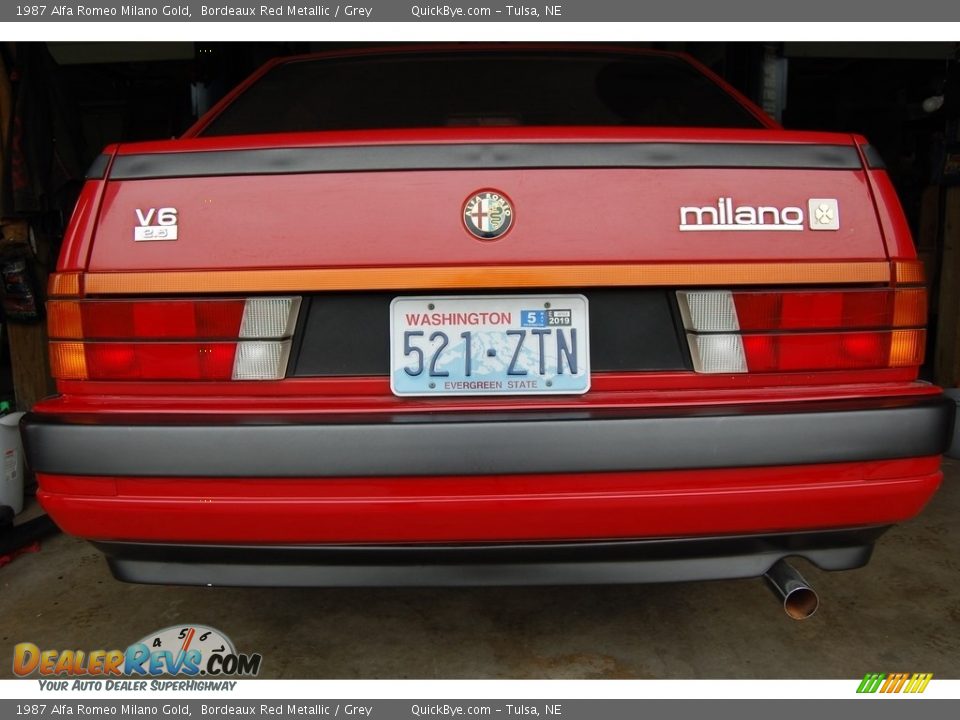 1987 Alfa Romeo Milano Gold Logo Photo #5