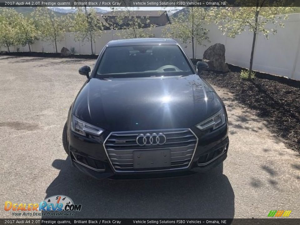 2017 Audi A4 2.0T Prestige quattro Brilliant Black / Rock Gray Photo #5