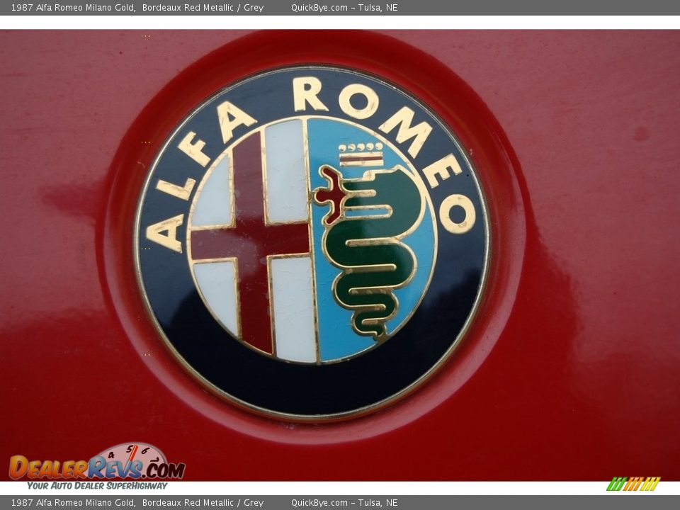 1987 Alfa Romeo Milano Gold Logo Photo #14