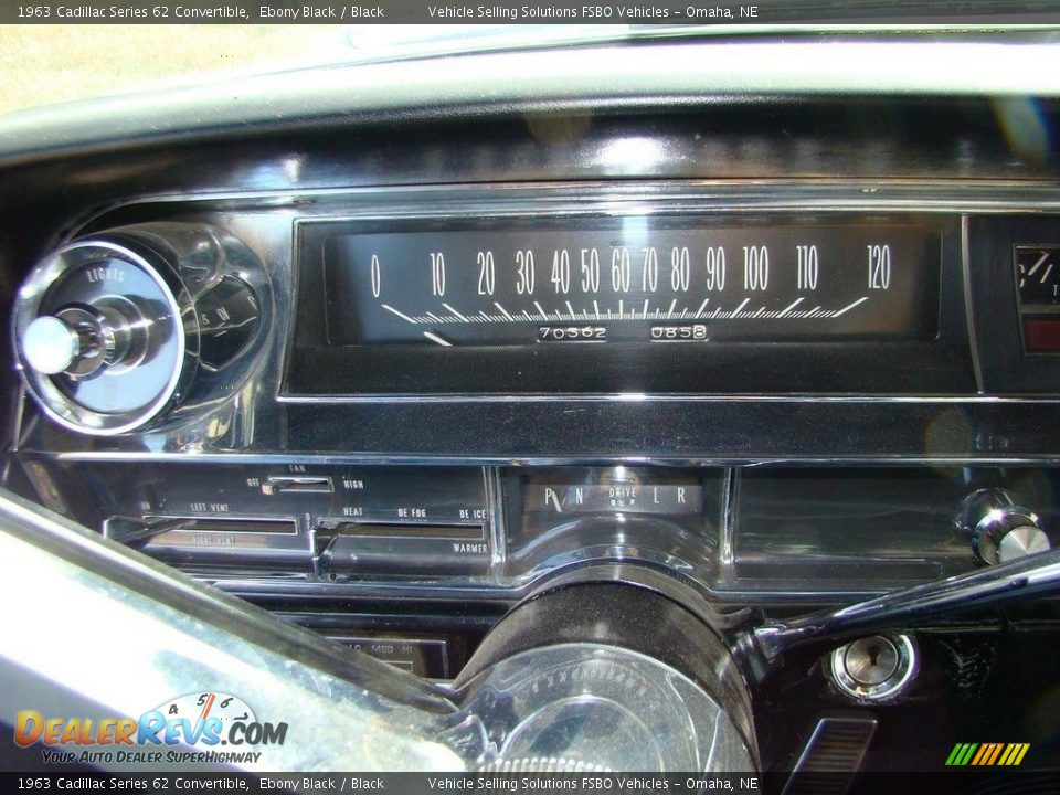 1963 Cadillac Series 62 Convertible Gauges Photo #5