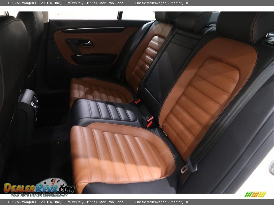 Rear Seat of 2017 Volkswagen CC 2.0T R Line Photo #20