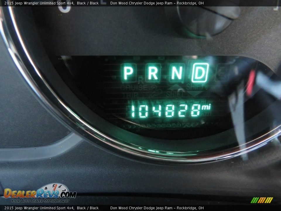2015 Jeep Wrangler Unlimited Sport 4x4 Black / Black Photo #20