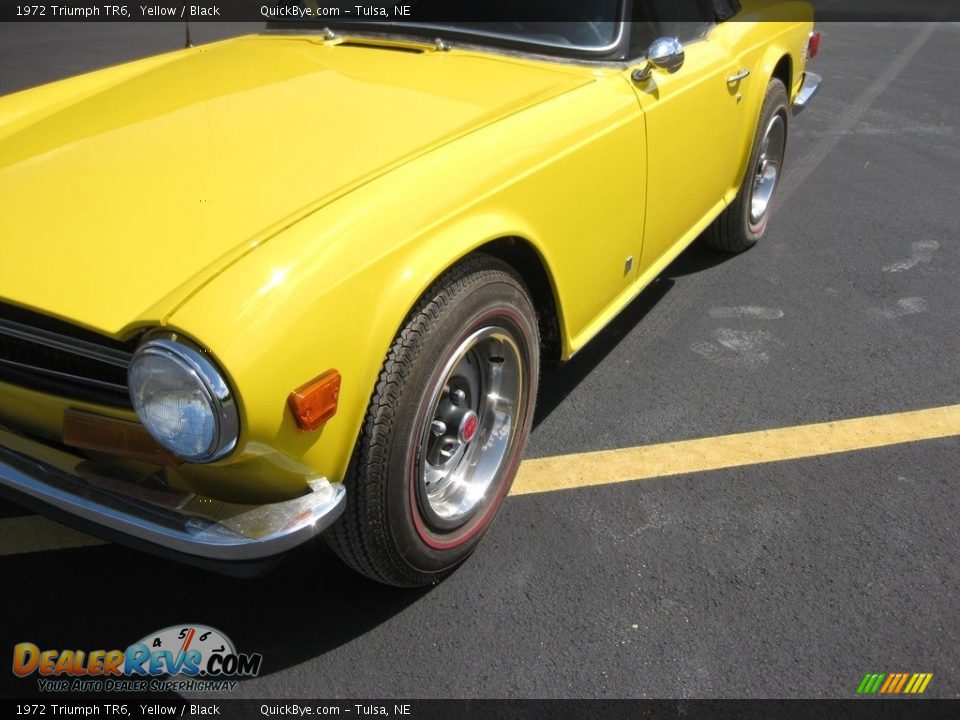 1972 Triumph TR6 Yellow / Black Photo #3