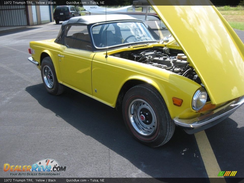 Yellow 1972 Triumph TR6  Photo #8