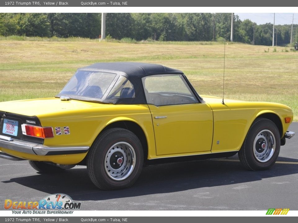 1972 Triumph TR6 Yellow / Black Photo #11