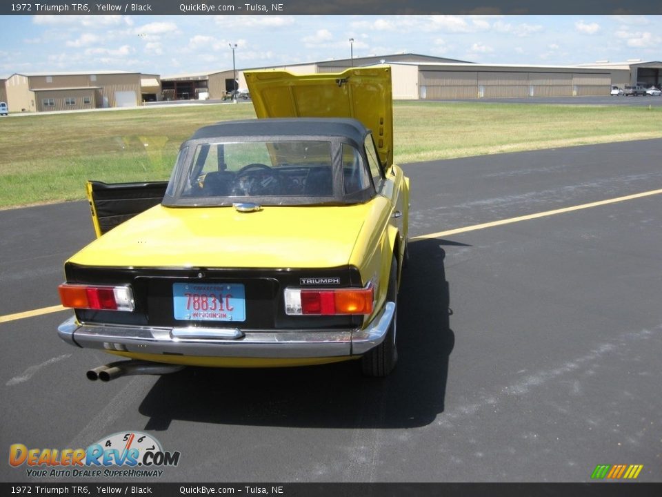 1972 Triumph TR6 Yellow / Black Photo #13