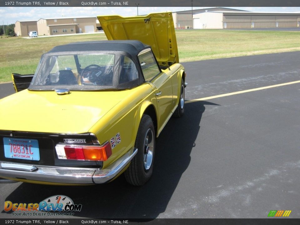 1972 Triumph TR6 Yellow / Black Photo #14