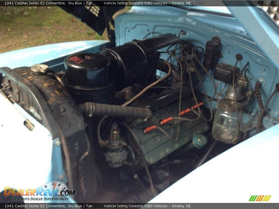 1941 Cadillac Series 62 Convertible 346 ci. V8 Engine Photo #3