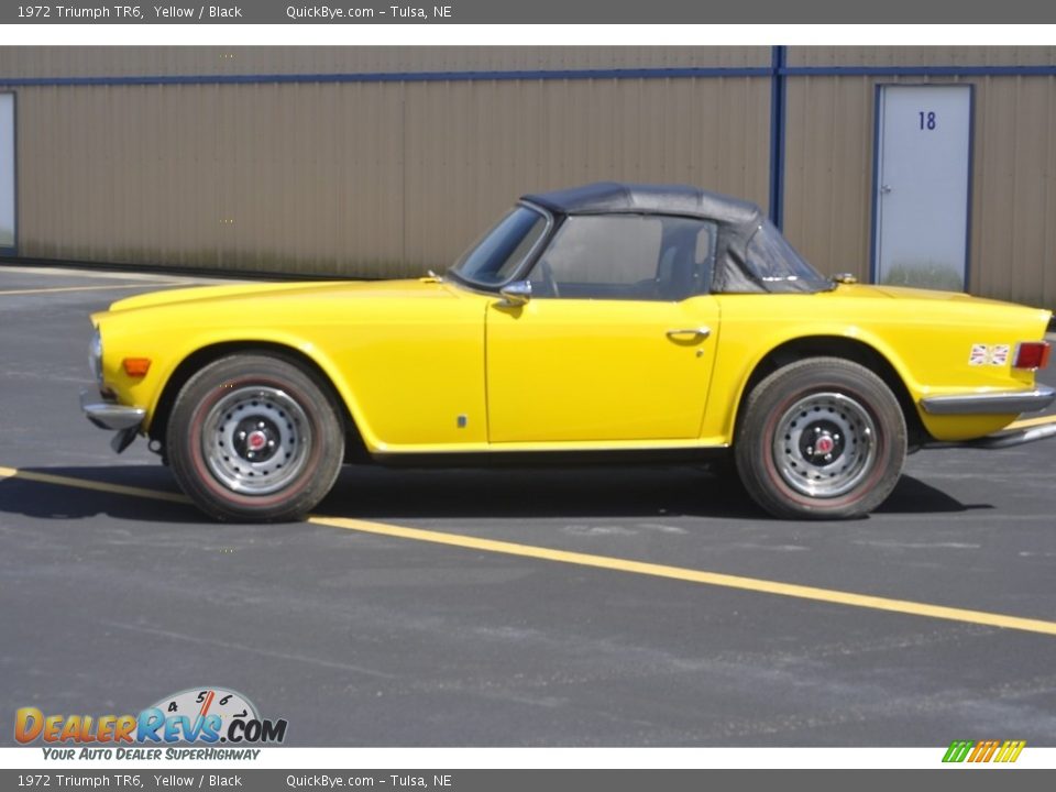 1972 Triumph TR6 Yellow / Black Photo #17