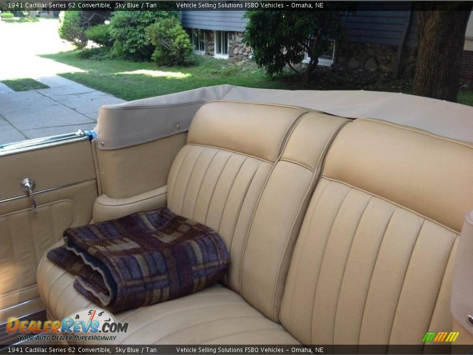 Rear Seat of 1941 Cadillac Series 62 Convertible Photo #6