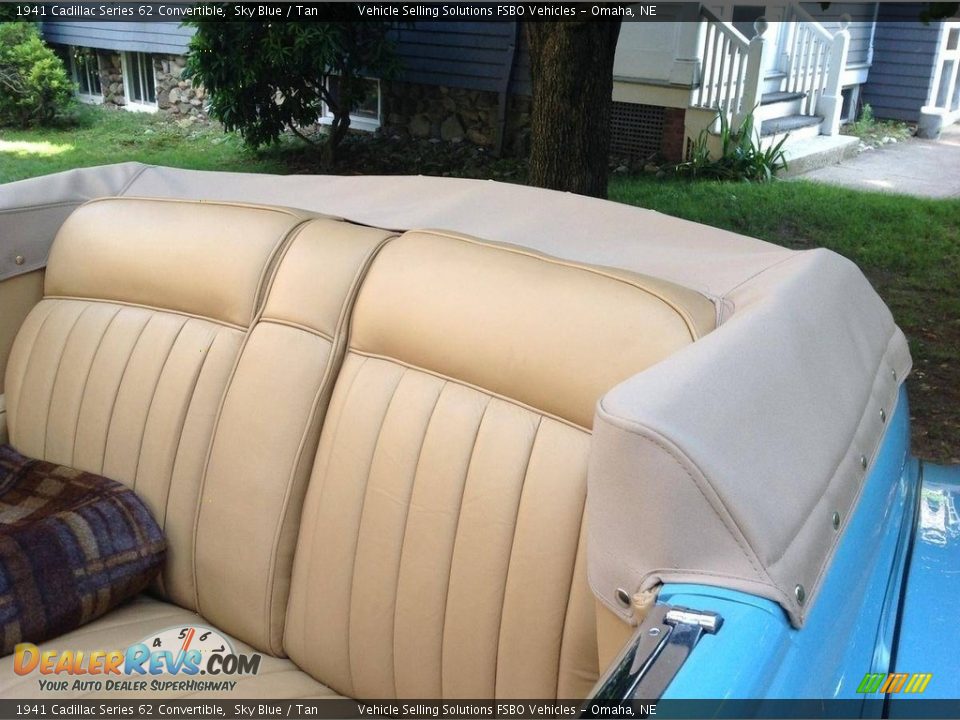 Rear Seat of 1941 Cadillac Series 62 Convertible Photo #7