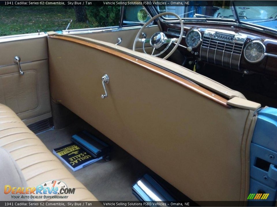 Rear Seat of 1941 Cadillac Series 62 Convertible Photo #8