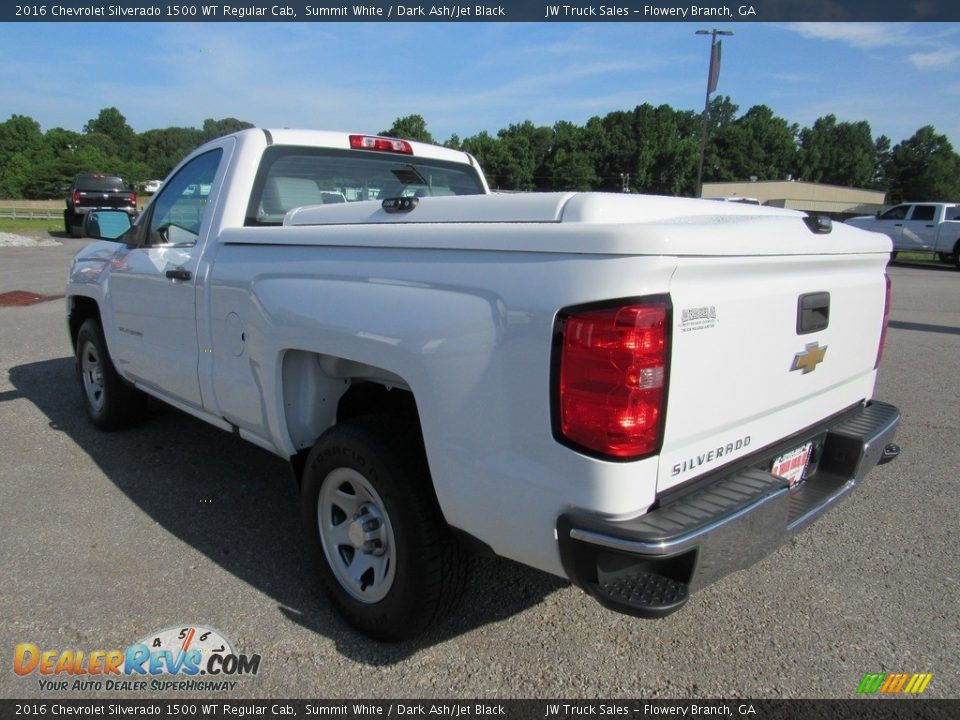 2016 Chevrolet Silverado 1500 WT Regular Cab Summit White / Dark Ash/Jet Black Photo #3