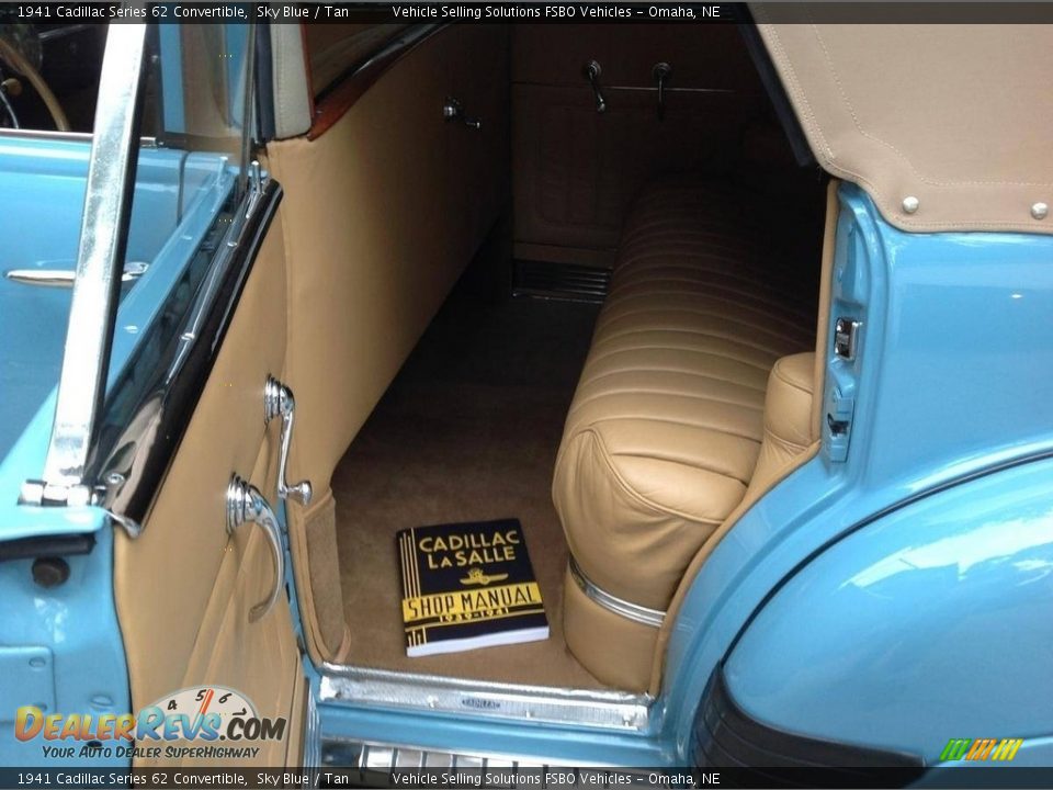 Rear Seat of 1941 Cadillac Series 62 Convertible Photo #13