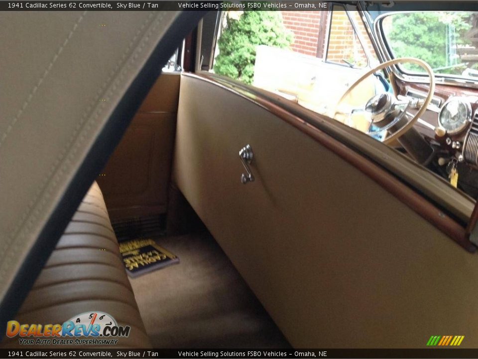 Rear Seat of 1941 Cadillac Series 62 Convertible Photo #15