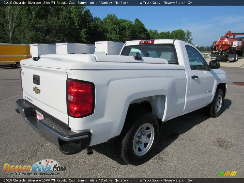 2016 Chevrolet Silverado 1500 WT Regular Cab Summit White / Dark Ash/Jet Black Photo #7