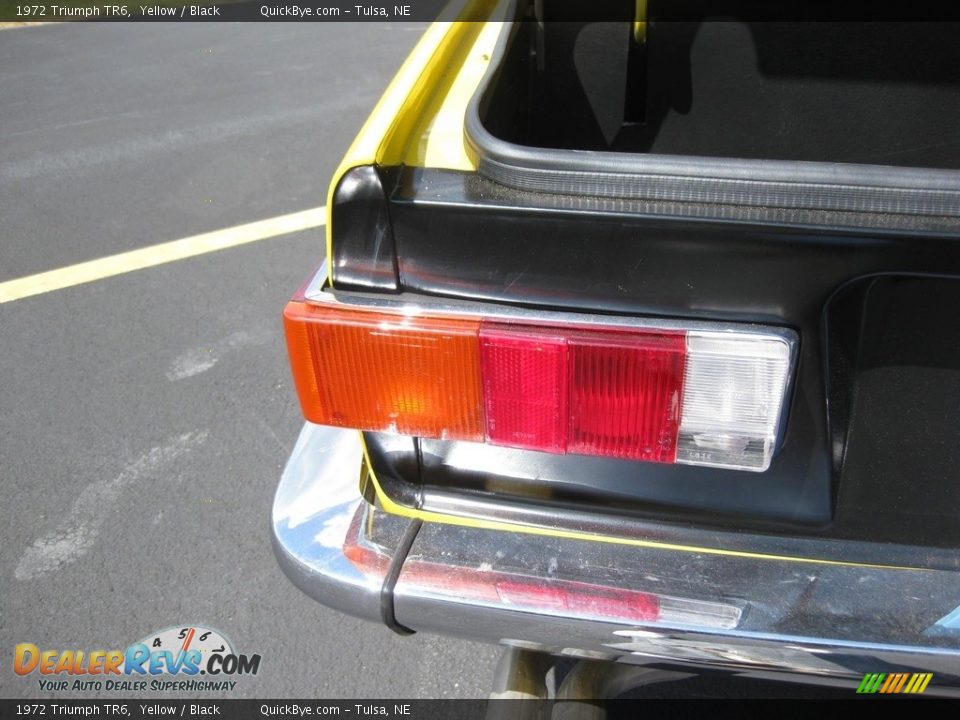 1972 Triumph TR6 Yellow / Black Photo #30