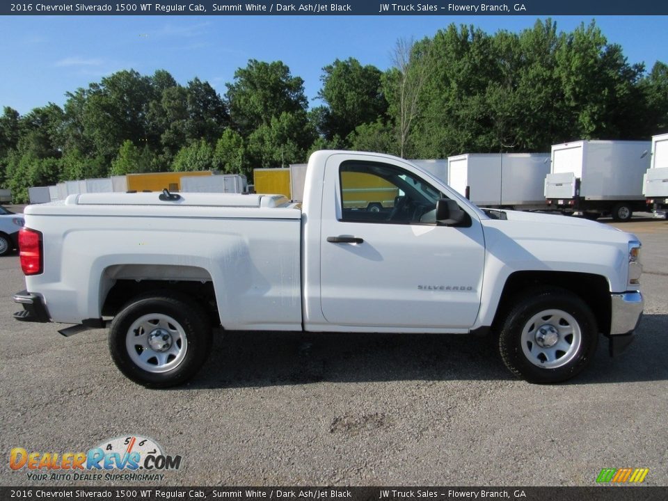 Summit White 2016 Chevrolet Silverado 1500 WT Regular Cab Photo #8