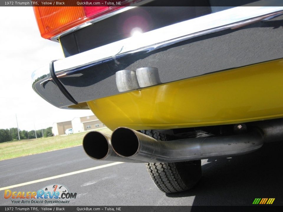 Exhaust of 1972 Triumph TR6  Photo #32