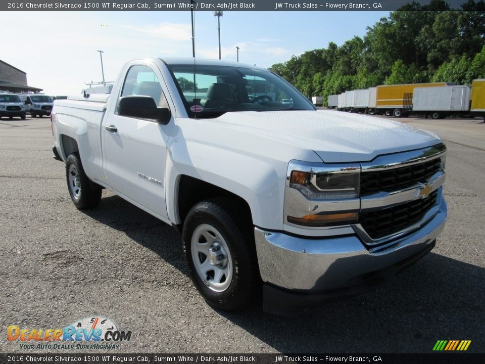 Front 3/4 View of 2016 Chevrolet Silverado 1500 WT Regular Cab Photo #9