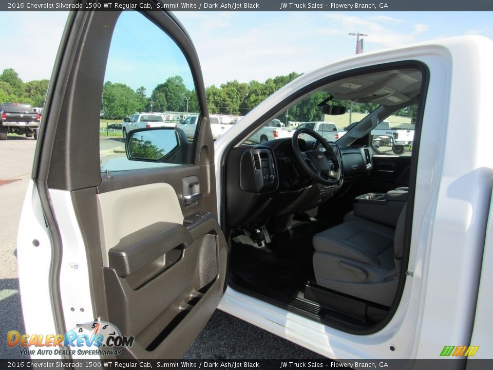 2016 Chevrolet Silverado 1500 WT Regular Cab Summit White / Dark Ash/Jet Black Photo #11