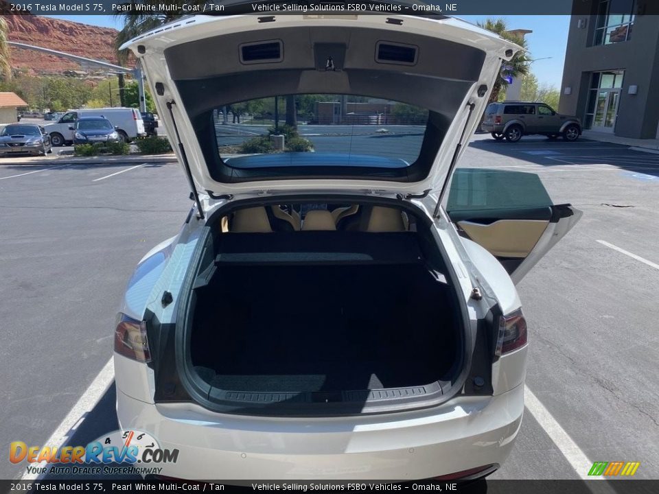 2016 Tesla Model S 75 Trunk Photo #13