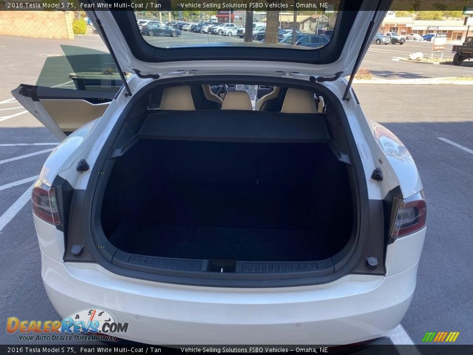 2016 Tesla Model S 75 Trunk Photo #14