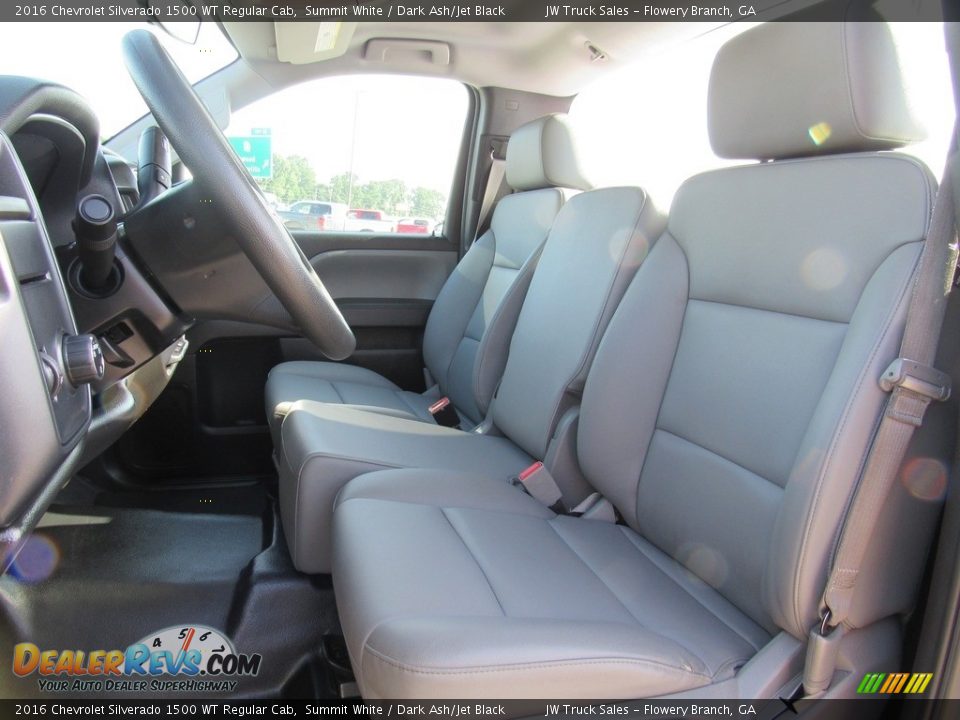 Front Seat of 2016 Chevrolet Silverado 1500 WT Regular Cab Photo #13