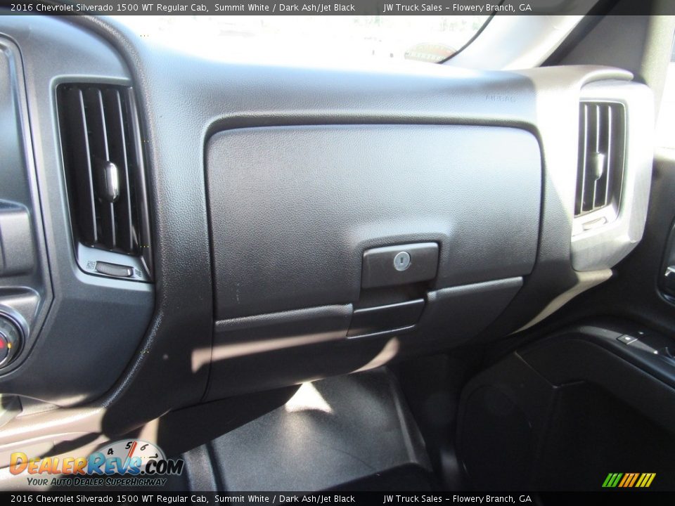 2016 Chevrolet Silverado 1500 WT Regular Cab Summit White / Dark Ash/Jet Black Photo #20