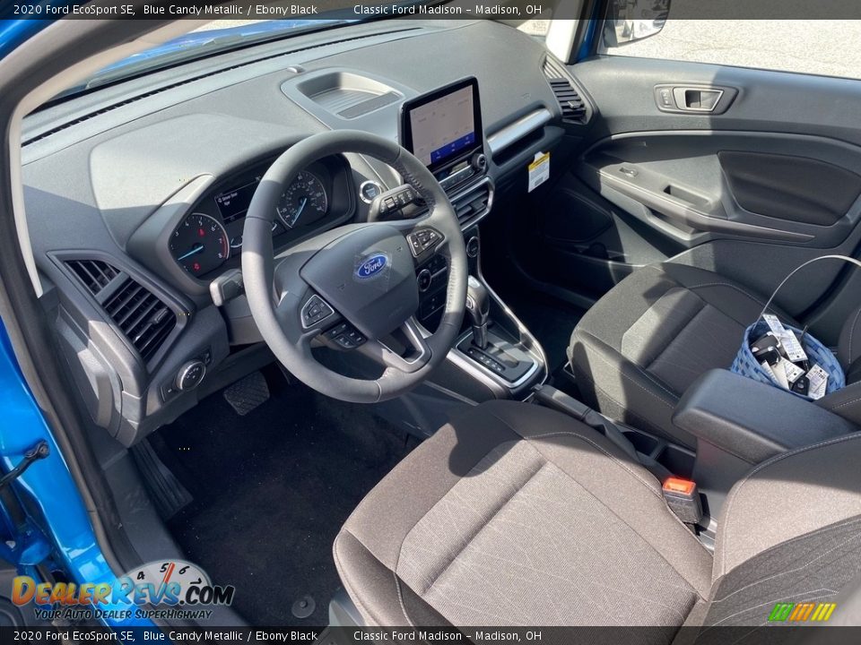 2020 Ford EcoSport SE Blue Candy Metallic / Ebony Black Photo #3