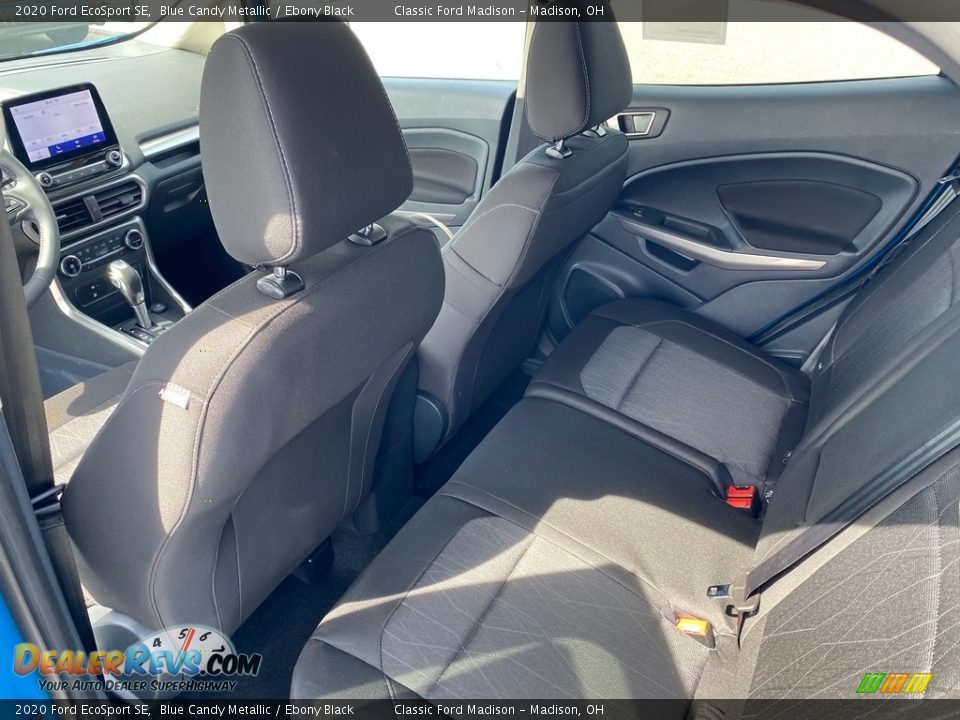 2020 Ford EcoSport SE Blue Candy Metallic / Ebony Black Photo #4
