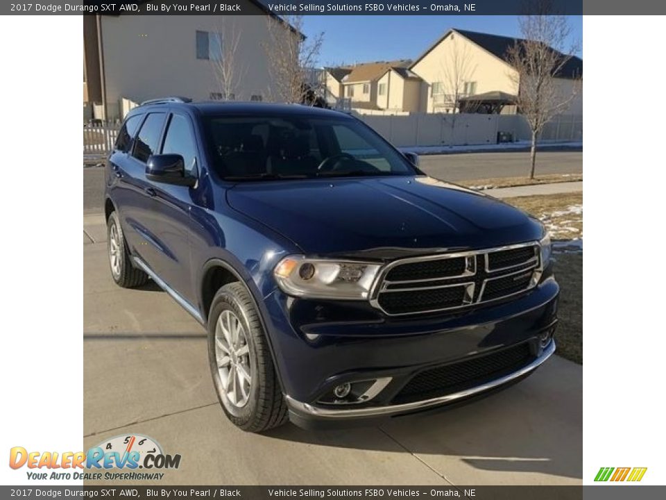 2017 Dodge Durango SXT AWD Blu By You Pearl / Black Photo #1