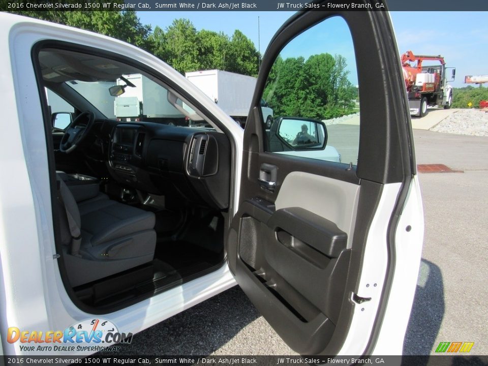 2016 Chevrolet Silverado 1500 WT Regular Cab Summit White / Dark Ash/Jet Black Photo #24