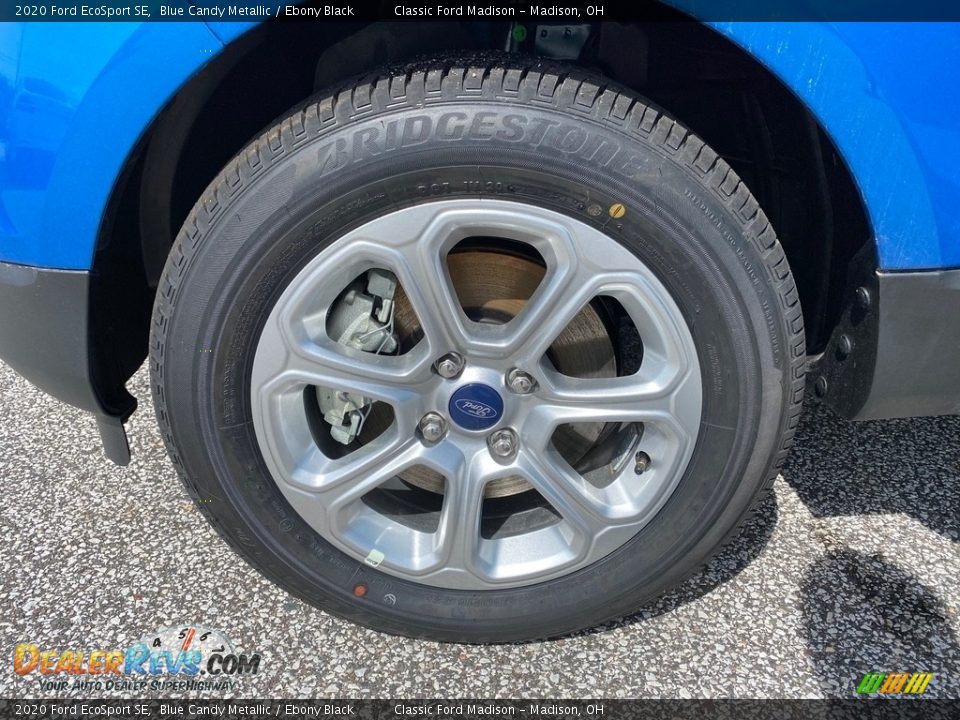 2020 Ford EcoSport SE Blue Candy Metallic / Ebony Black Photo #5