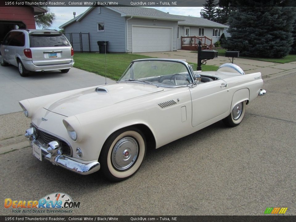 Front 3/4 View of 1956 Ford Thunderbird Roadster Photo #1