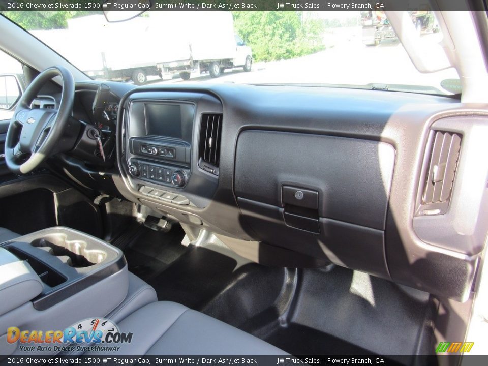 Dashboard of 2016 Chevrolet Silverado 1500 WT Regular Cab Photo #26