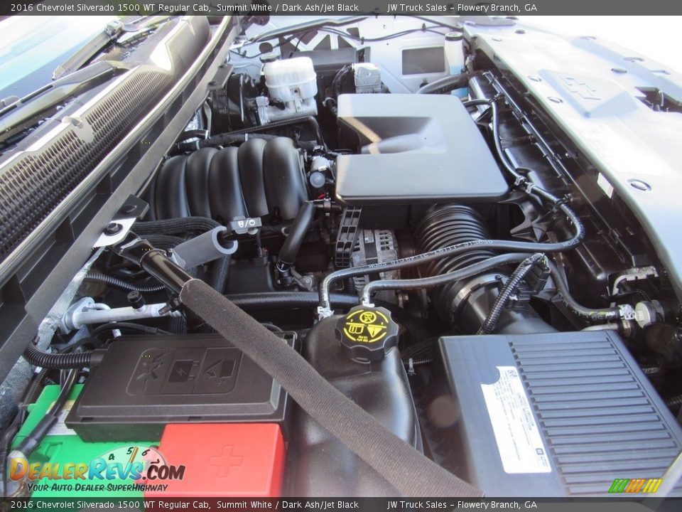 2016 Chevrolet Silverado 1500 WT Regular Cab 4.3 Liter DI OHV 12-Valve VVT EcoTec3 V6 Engine Photo #27