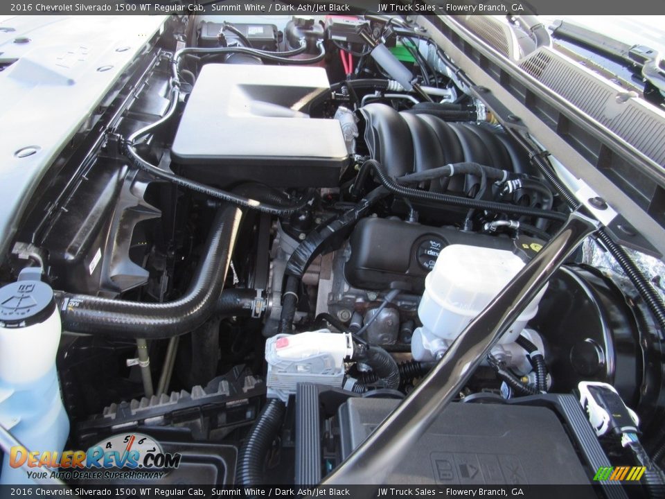2016 Chevrolet Silverado 1500 WT Regular Cab 4.3 Liter DI OHV 12-Valve VVT EcoTec3 V6 Engine Photo #29
