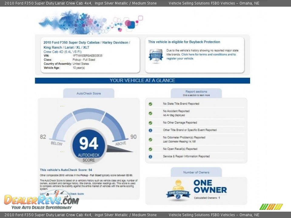 2010 Ford F350 Super Duty Lariat Crew Cab 4x4 Ingot Silver Metallic / Medium Stone Photo #3