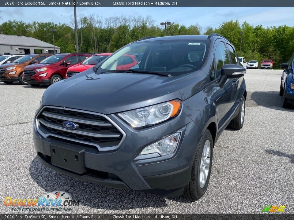 2020 Ford EcoSport SE Smoke Metallic / Ebony Black Photo #1