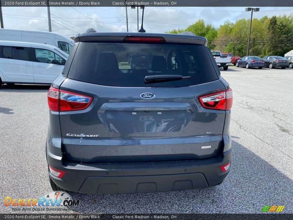 2020 Ford EcoSport SE Smoke Metallic / Ebony Black Photo #2