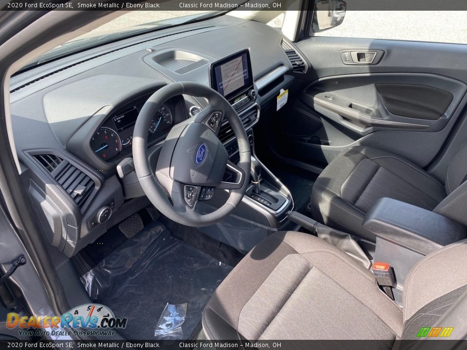 2020 Ford EcoSport SE Smoke Metallic / Ebony Black Photo #3
