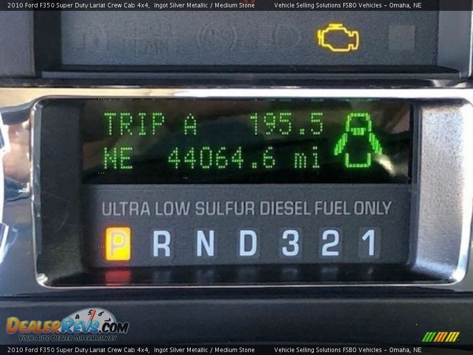 2010 Ford F350 Super Duty Lariat Crew Cab 4x4 Ingot Silver Metallic / Medium Stone Photo #16